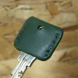 マットグリーンのキーカバー　 7枚目の画像