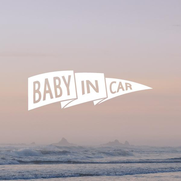 [BABY IN CAR]車貼 第1張的照片