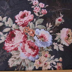 有輪商店☆薔薇柄PO-1020ミックスブーケ50x110cm 6枚目の画像