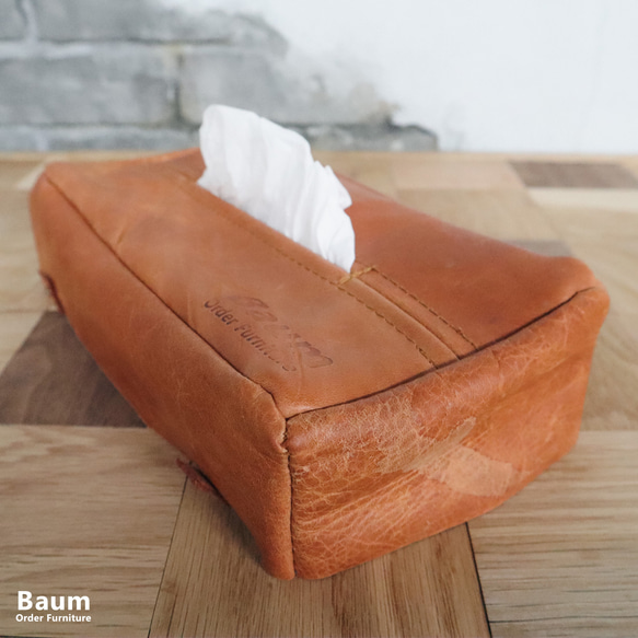 送料無料／[Tissue Cover]ティッシュカバー ティッシュケース 本革