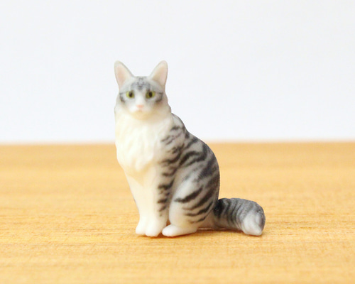【猫】メインクーン　インテリア　アクリル画　A4サイズ額装付き　BAEZ3 猫】メインクーン インテリア アクリル画 A4サイズ額装付き