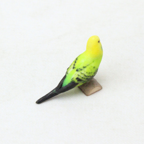 希少 ダール イェンセン セキセイインコ グリーン 鳥 フィギュリン L3】即決 希少 ダール イェンセン Dahl Jensen セキセイインコ