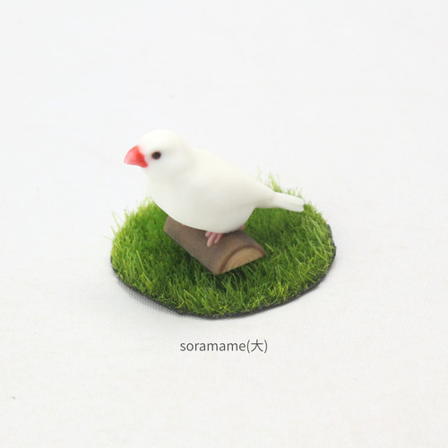受注生産】白文鳥のフィギュア その他置物 yuhobica 通販 受注生産】白文鳥のフィギュア その他置物 yuhobica 通販