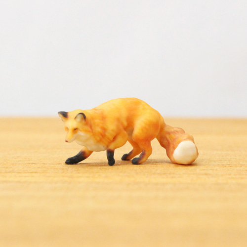 キタキツネのフィギュア その他置物 yuhobica 通販 7444842｜Creema