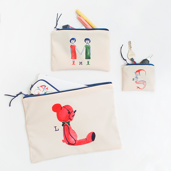 【廃盤品 セール!】ABCミニポーチ（Sサイズ） 8枚目の画像