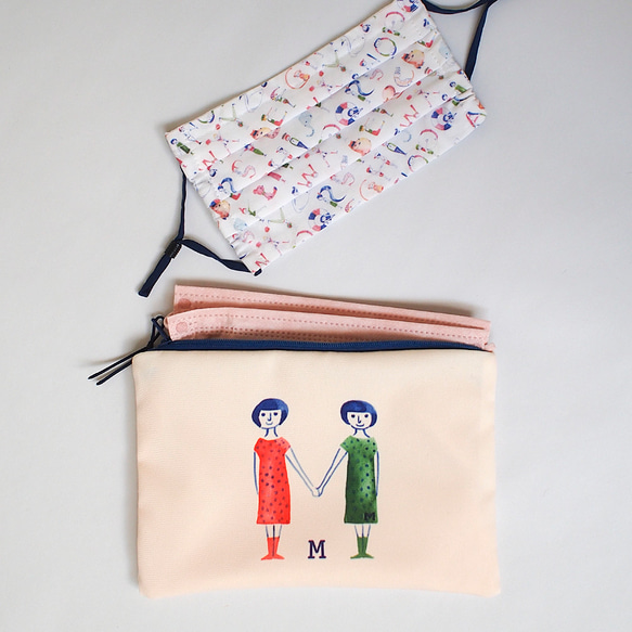 【廃盤品 セール!】ABCポーチ（Mサイズ） 5枚目の画像