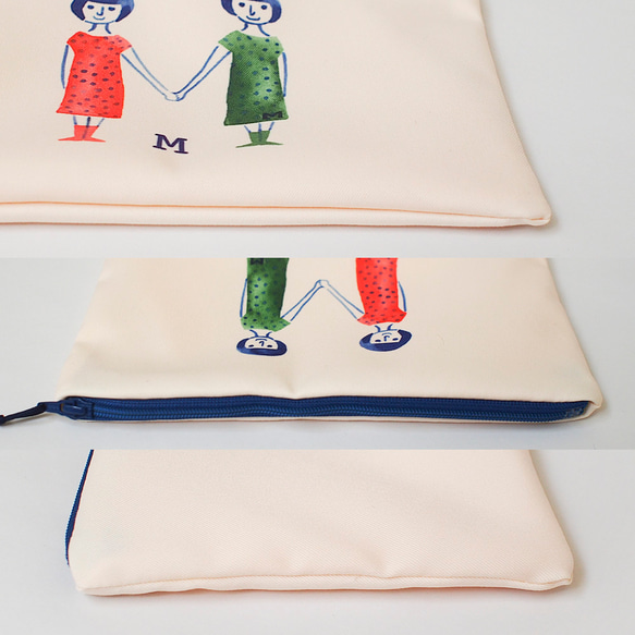 【廃盤品 セール!】ABCポーチ（Mサイズ） 3枚目の画像