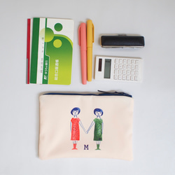 【廃盤品 セール!】ABCポーチ（Mサイズ） 4枚目の画像