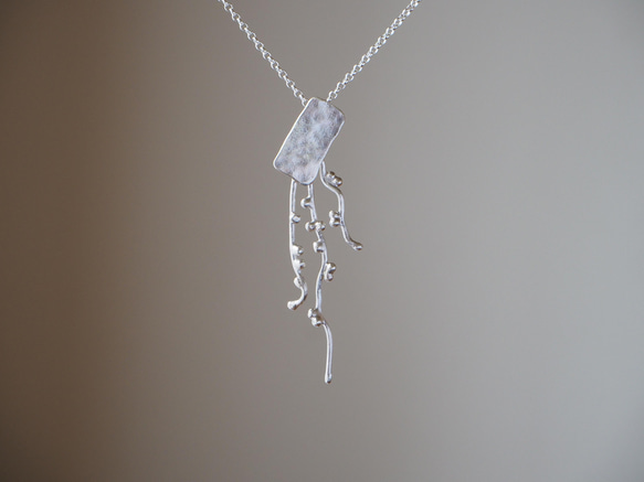 pteridophyte　　 シダのシルバーネックレス silver925 ◼pivo◼ 1枚目の画像
