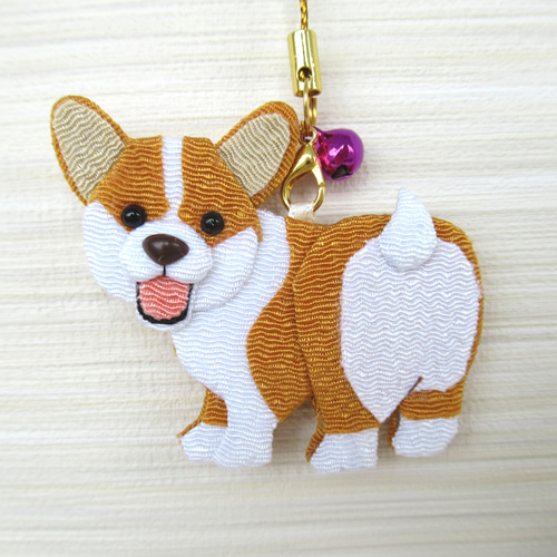 コーギーのストラップ 1 おもちゃ・ペット小物 kisetukazari2