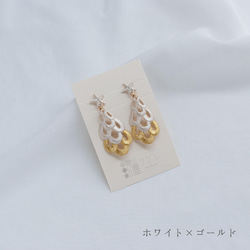 nagareboshi 刺繡耳環 第5張的照片