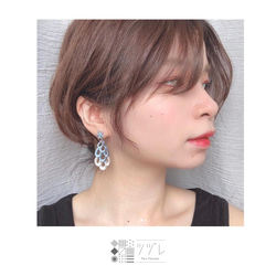 nagareboshi 刺繡耳環 第2張的照片
