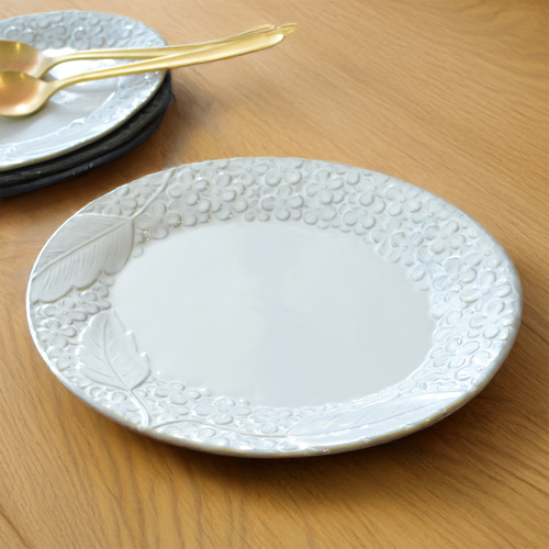 4 Gien belle ile ジアン プレート 大皿 オーバル 展示保管品 4 Gien