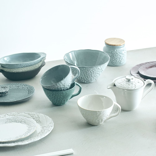 Lienリアン オーバルプレート ホワイト パスタ皿／食洗機対応／0267831