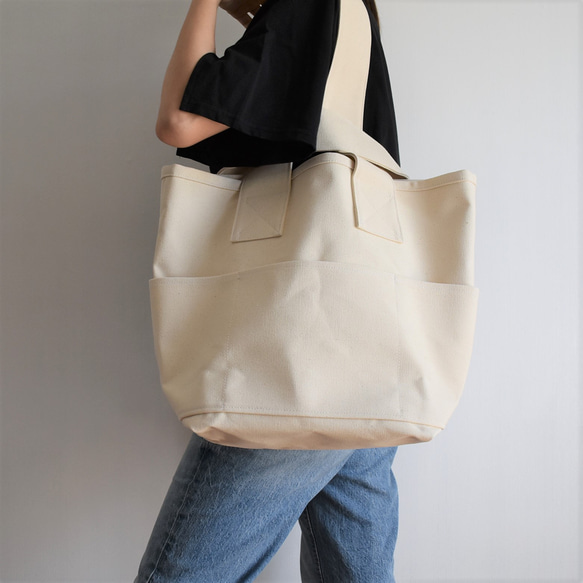 CLOUCHY SHOULDER BAG（キナリ） 9枚目の画像