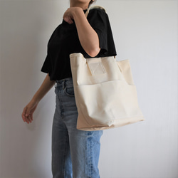 CLOUCHY SHOULDER BAG（キナリ） 12枚目の画像