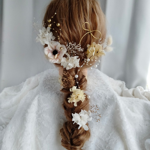 ヘッドドレス ヘアアクセサリー ウェディング しぶかっ