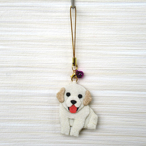 ラブラドールレトリバーのストラップ 1 おもちゃ・ペット小物