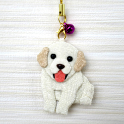 ★専用品★ラブラドールレトリバーのチャーム☆Ｓi☆ビーズマスコット ラブラドールレトリバーのストラップ 1 おもちゃ・ペット小物