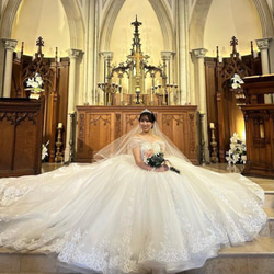 ティアラ 小さめ　ウェディング　ブライダル　花嫁　結婚式　ヘッドドレス　ティアラ　ビジュー　コームTLM239 13枚目の画像