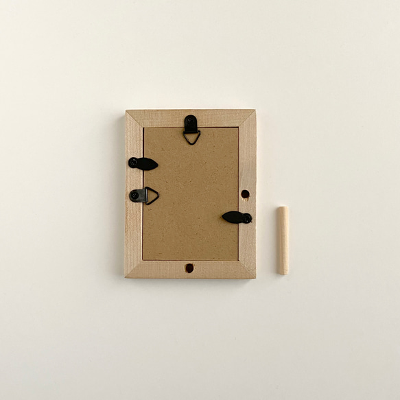 グリーンブーケ・はりねずみ　ミニ額 5枚目の画像