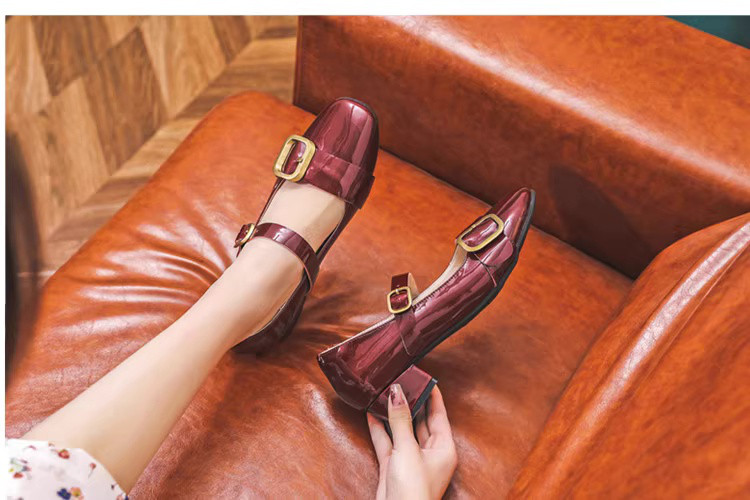 ★25ハンドメイド新作★レディース本革メリージェーンシューズ靴パンプスカスタマイズ色の取り合わせ自由 21cm-26cm