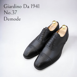 GIA No.37 "Demode"英国調セミブローグキャップトウ／受注生産品（納期60日）／グッドイヤーウェルト 1枚目の画像