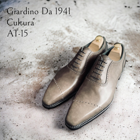 GIA No.48"Cultura"クラシコ調アデレードブローグ／受注生産品（納期60日）／グッドイヤーウェルト 3枚目の画像