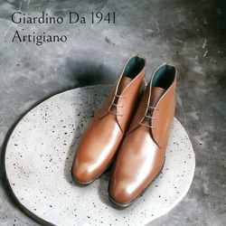 GIA No.52 "Artigiano"英国調3アイレットチャッカブーツ／受注生産品（納期60日） 8枚目の画像