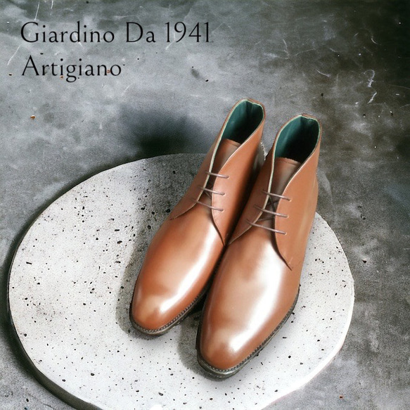 GIA No.52 "Artigiano"英国調3アイレットチャッカブーツ／受注生産品（納期60日） 8枚目の画像