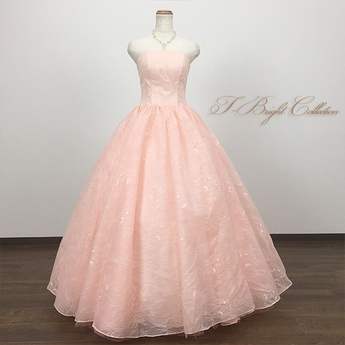 在庫処分 カラードレス 赤 青 水色 ピンク 演奏会ドレス 発表会 ロング