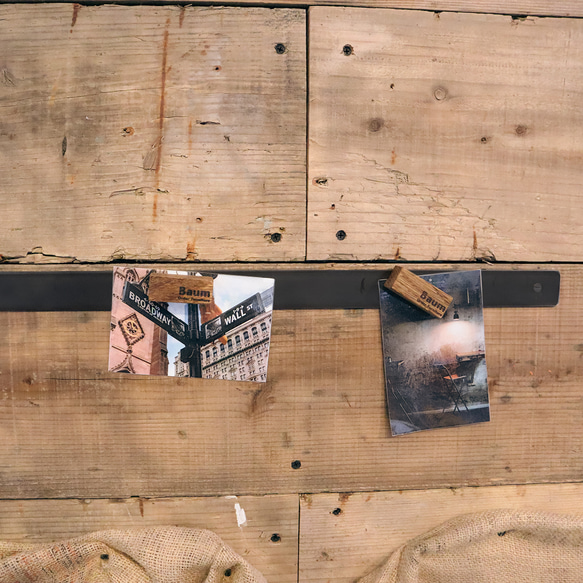 \送料無料／[Iron Wall Bar]アイアン バー メモ貼り ピクチャボード 写真立て ディスプレイ ‐22‐ その他インテリア雑貨