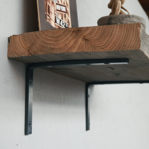 送料無料／[L Bracket]アイアン 棚受け L字 ブラケット ウォール