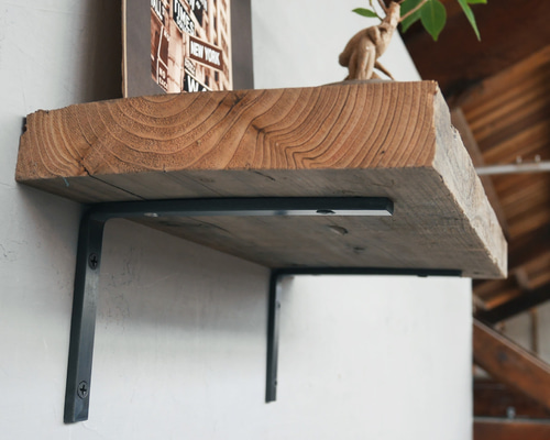 アイアンラック　ブロカント　ブルックリン 楽天市場】3段シェルフ アイアン ウッド シェルフ アイアンラック