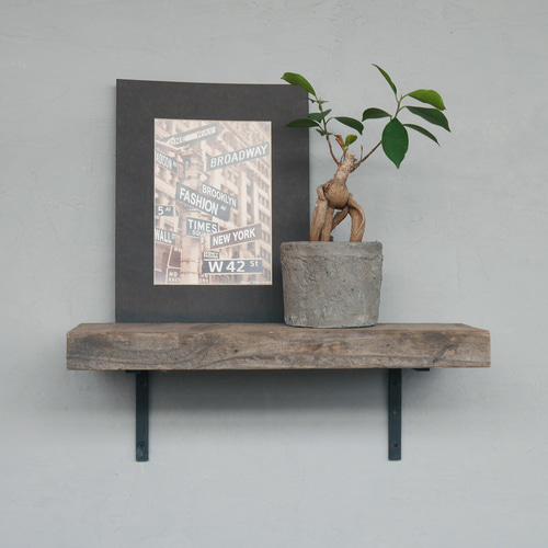 送料無料／[L Bracket]アイアン 棚受け L字 ブラケット ウォール