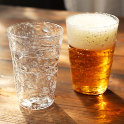 【夏の福袋】銀彩ひとくちビアグラス ペアセット」純銀 銀箔 高級感 大人っぽい 和モダン 1枚目の画像