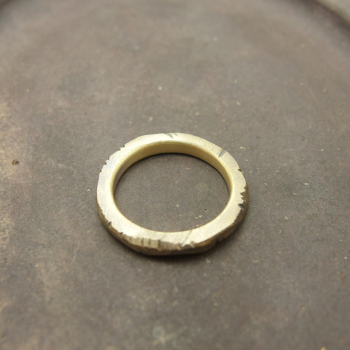 ⑬SmokingSkullリング 真鍮 ⑬SmokingSkullリング 真鍮