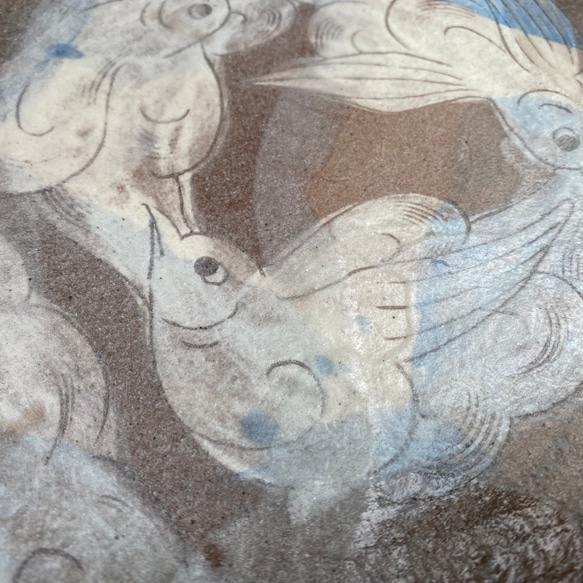 カササギ円環紋　中皿　20cm 6枚目の画像
