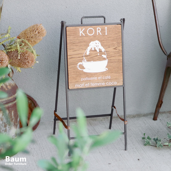 送料無料／[Iron Sign Board B-Type]アイアンサインボード ウェルカム