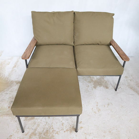 ＼送料無料／[Y.T Sofa 2seater]2人掛けソファー 帆布 コーデュロイ リビング おしゃれ ‐90_c‐ 11枚目の画像