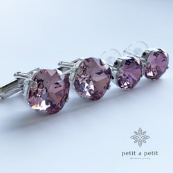 スワロフスキー®︎ カフス Carré アクアマリン ギフトボックス付 19枚目の画像