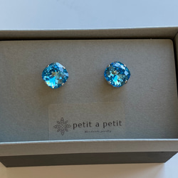Swarovski®︎ Carré 海藍寶石袖扣附禮盒 第6張的照片