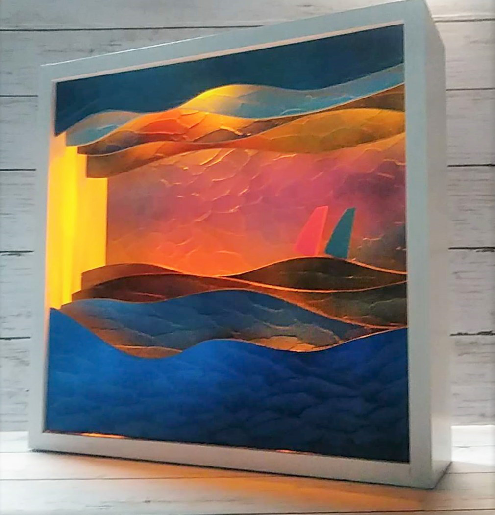 ★再販です★おだやかな海、風に帆をまかせて～風帆 12,780円