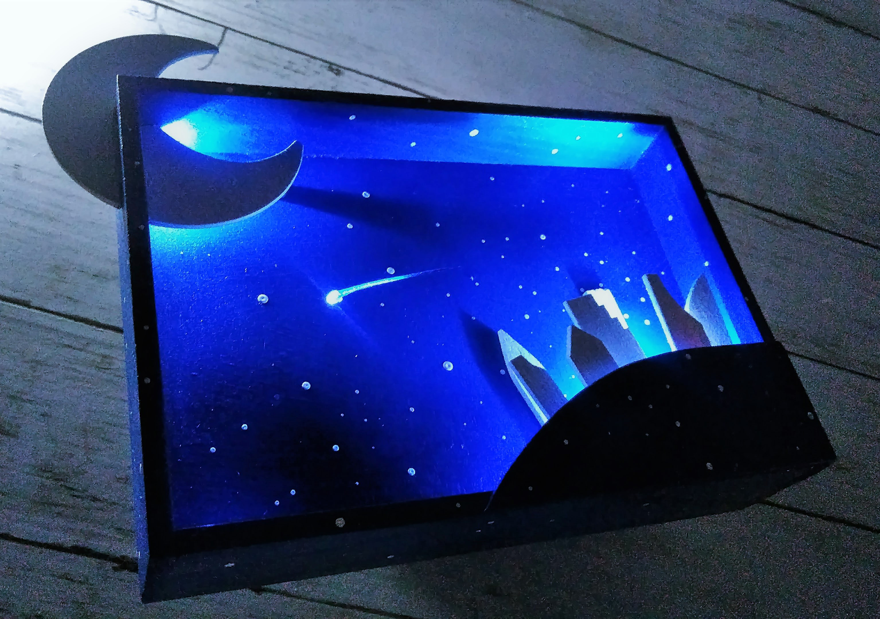 ★再販です★流れ星に願いを込めて・Blue meteor