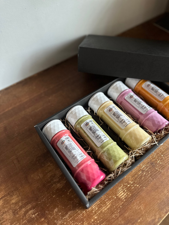 サラダをもっとおいしく楽しくSupplement Dressing選べる５本セット（生ドレッシング/無添加/砂糖不使用） 9枚目の画像