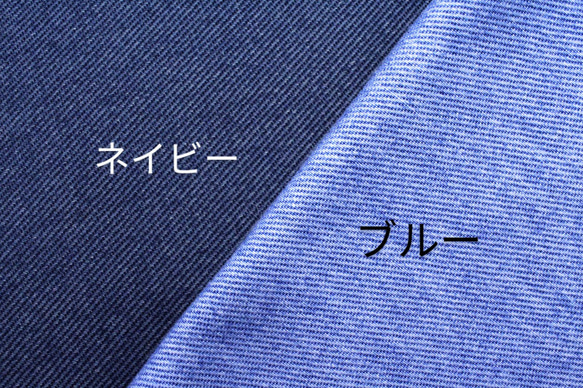 ★オーダーメイド中型犬用首輪☆栃木レザーに名入れ無料（デニム）2.0cm巾　S.M.L★ 6枚目の画像