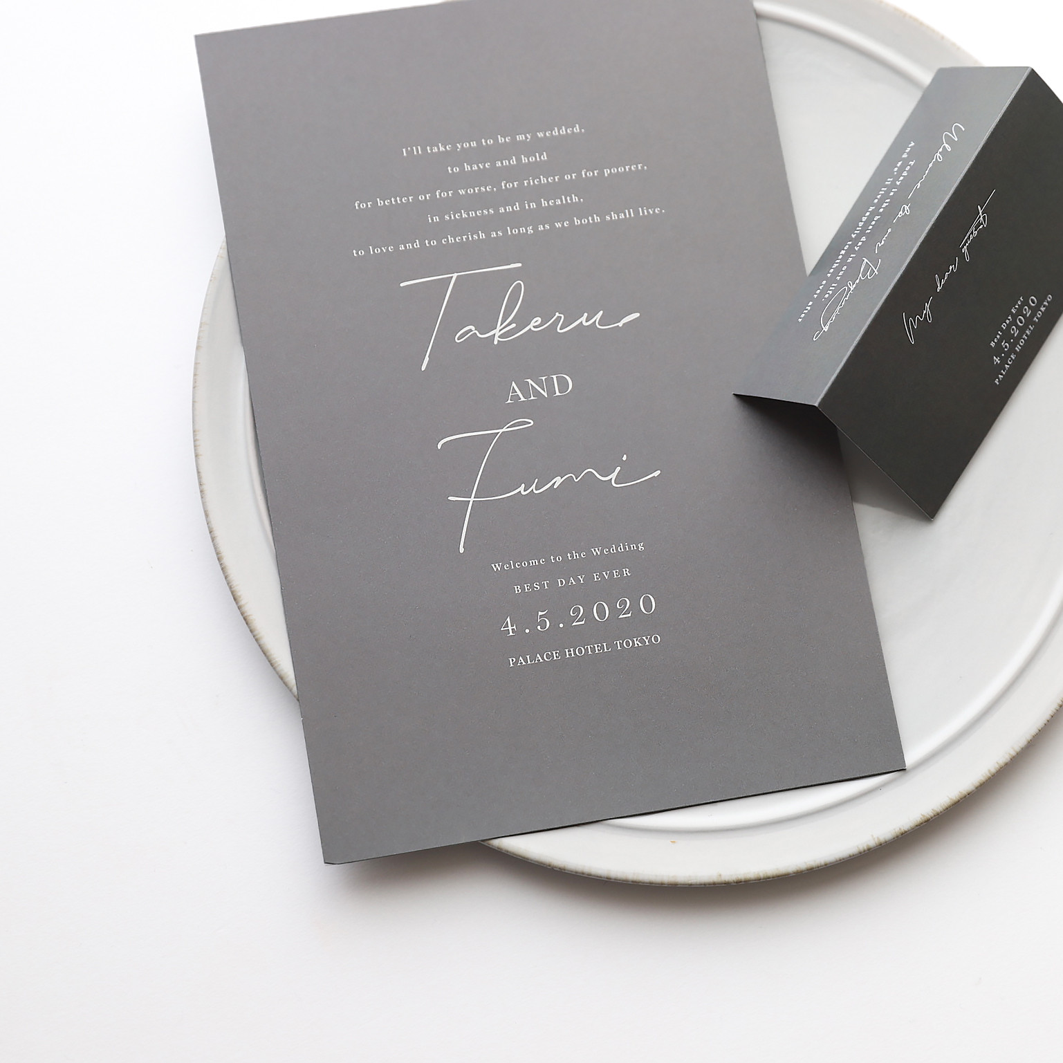 プロフィールブック 6P [Urban Letter] | 巻き三折タイプ席次表 9,196円