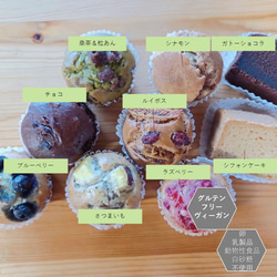 グルテンフリー　ヴィーガンな米粉のお菓子セット(NEW07) 2枚目の画像