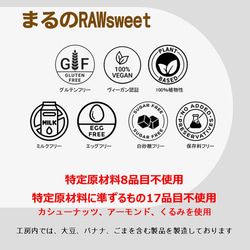 グルテンフリー ヴィーガンスイーツ RAW塩バニラケーキ15cmホール 卵・乳製品、動物性食品不使用 10枚目の画像