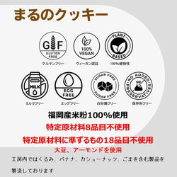 玄米・米粉で作ったクッキーセットです。小麦粉・卵・乳製品・動物性不使用。 9枚目の画像